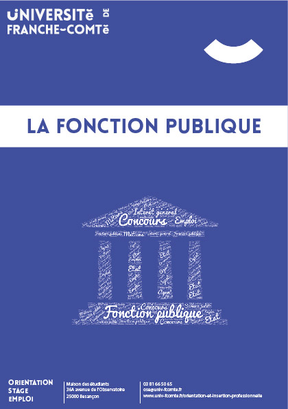 Brochure la fonction publique