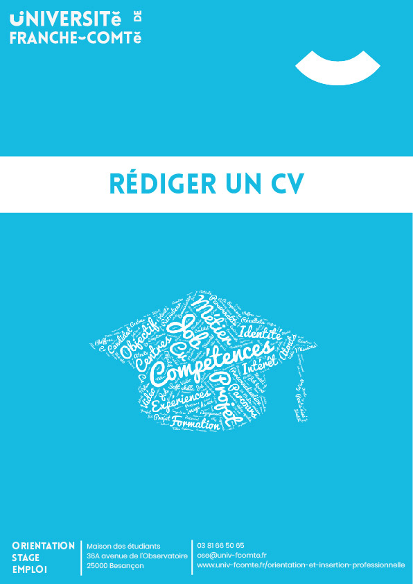 Couverture rédiger un cv